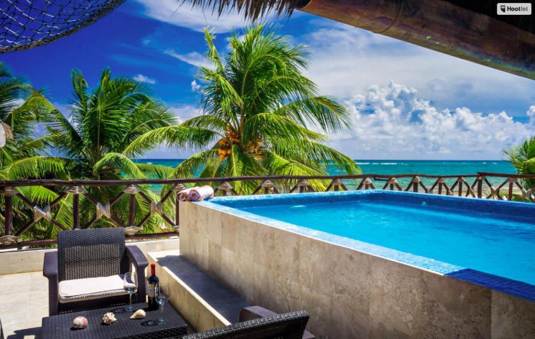 Paradise Villa In Tulum Beach エクステリア 写真